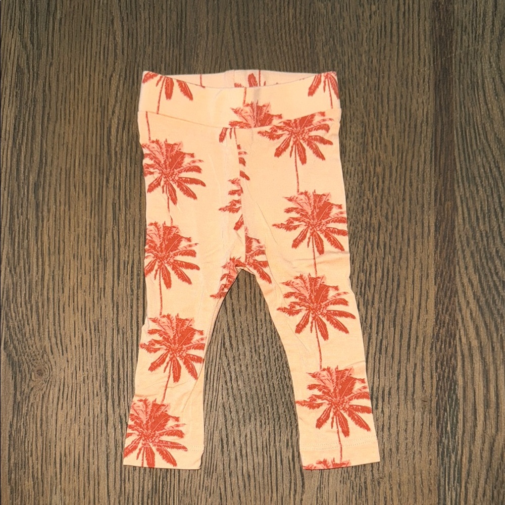Kate Quinn Palm Print Skinny Leggings